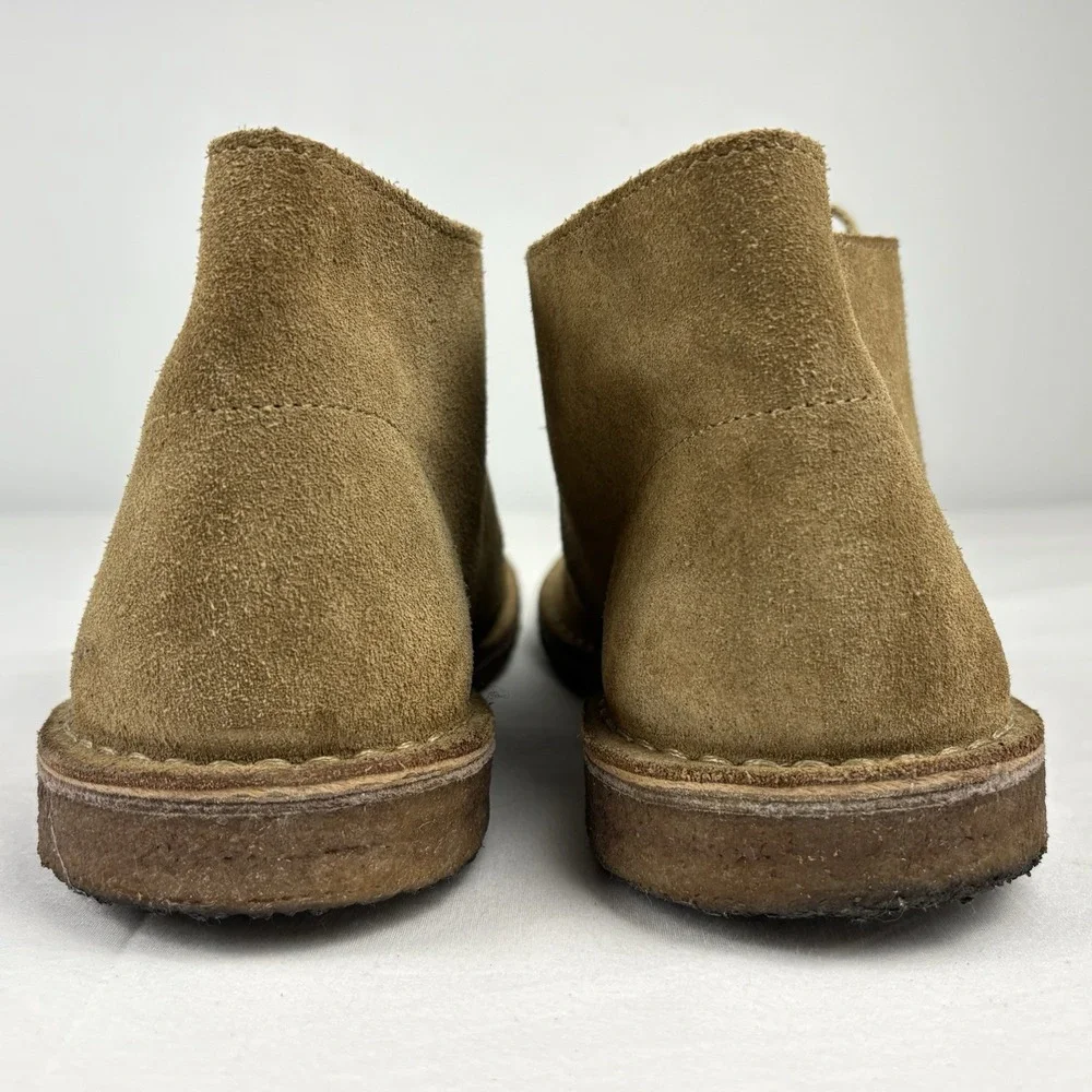 J. Crew MacAlister Suede Leather Desert Chukka Boots Crepe Sole 10M Italy